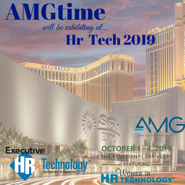 AMGtime will be showcasing at HR Tech Conference 2019 in Las Vegas!