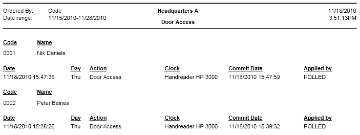 Door Access