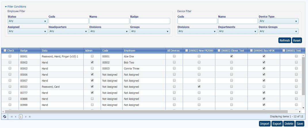 Badge Repository Window