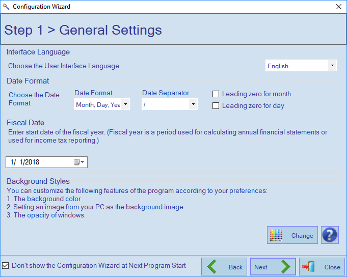 Installation > Overview > Configuration wizards