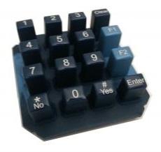 Rubber Keypad for Schlage HandPunch_0