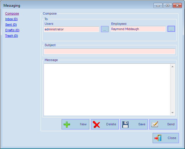 AMG Software Module Employee Login Pro